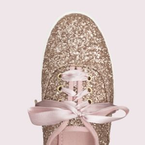 Keds x Kate Spade New York glitter sneakers